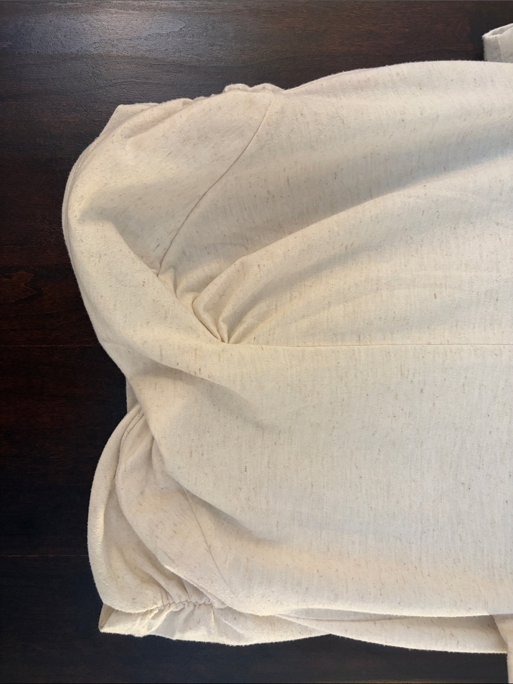 Sanctuary Cream Twist-Front Short Sleeve Tee - Picture 4 of 7